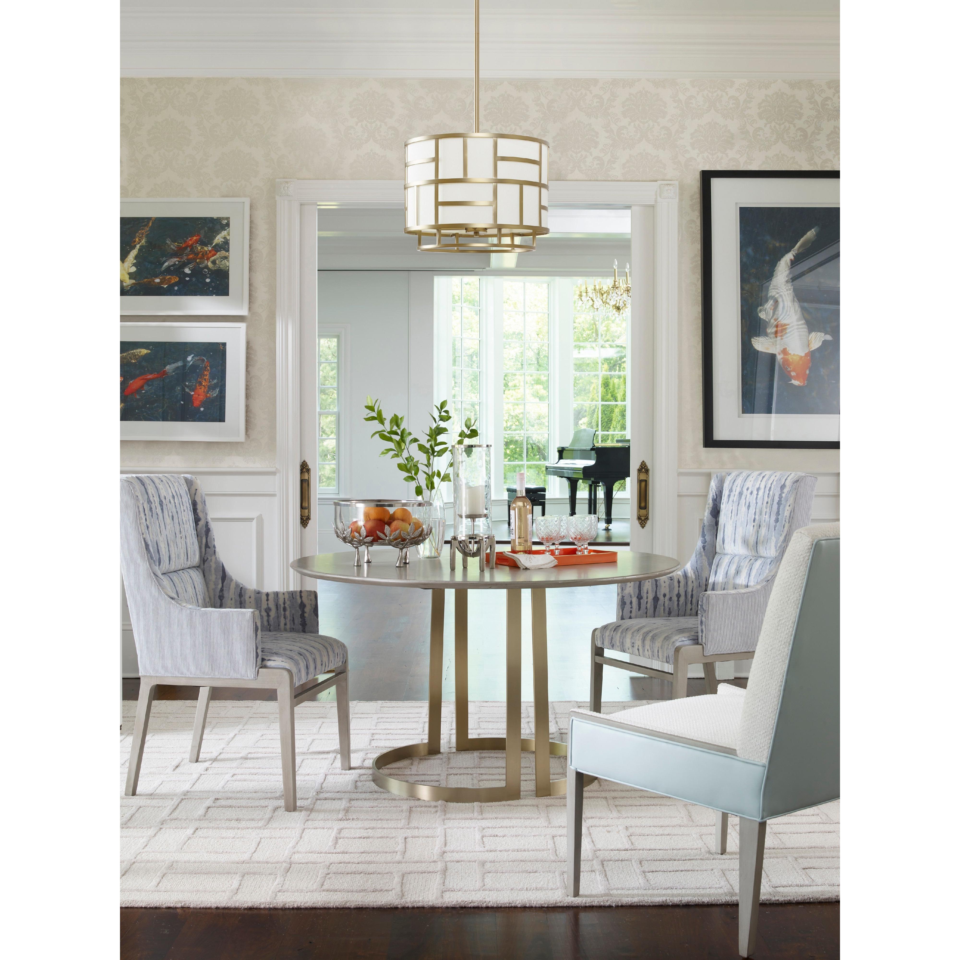 Crystorama Danielson DAN-404-VG – 16.75 Inch – 4 Light – Chandelier – Vibrant Gold – Dry Rated