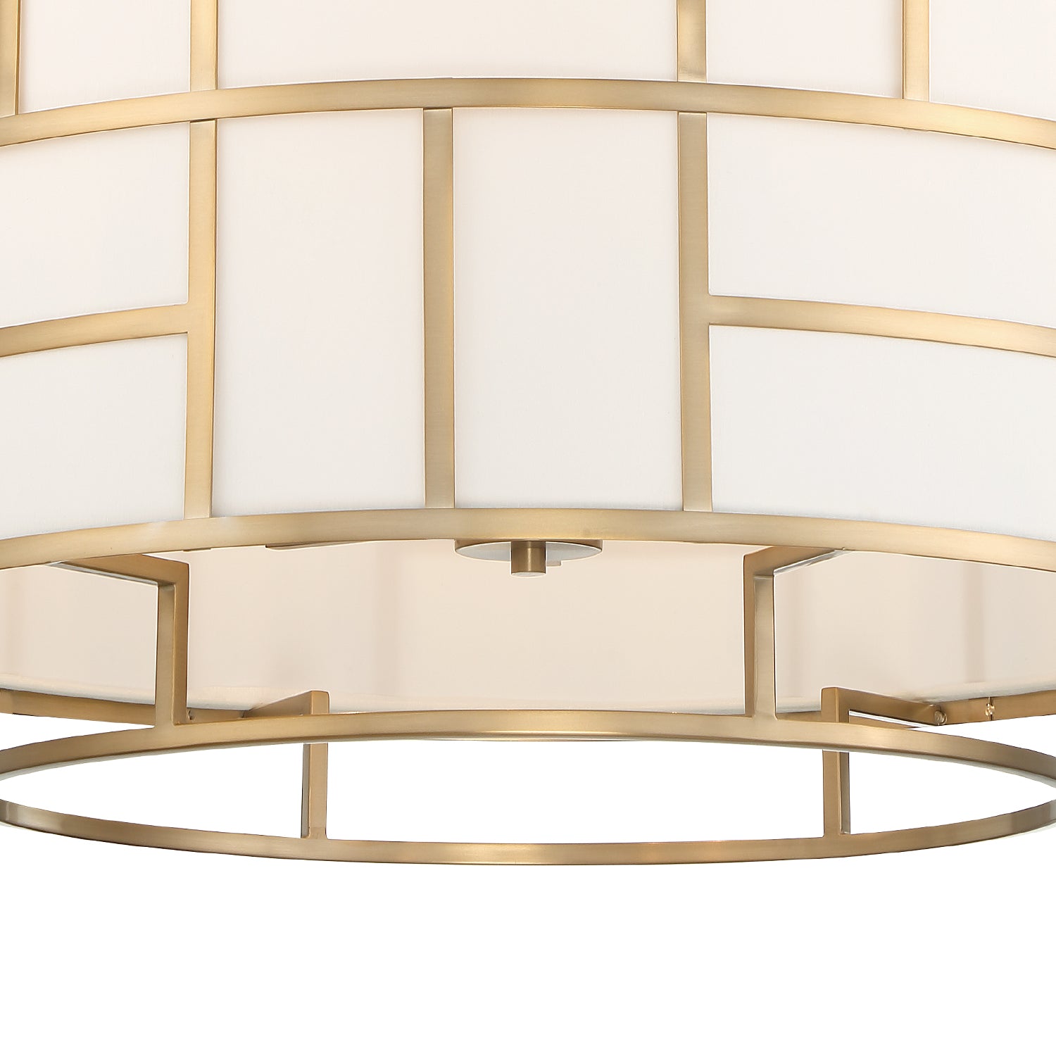 Crystorama Danielson DAN-406-VG – 24.75 Inch – 6 Light – Chandelier – Vibrant Gold – Dry Rated