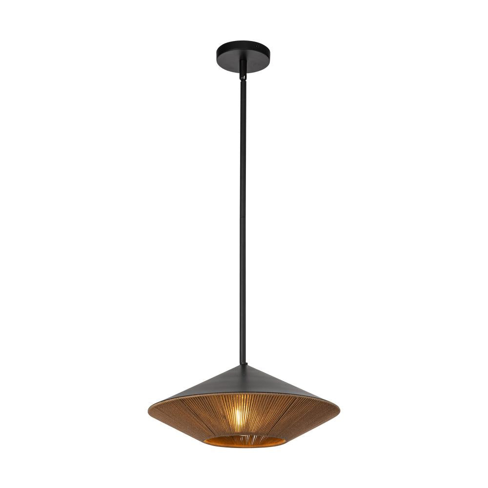 Alora Lighting DAPHNE PD633215MBBR Pendant Bohemian - Matte Black