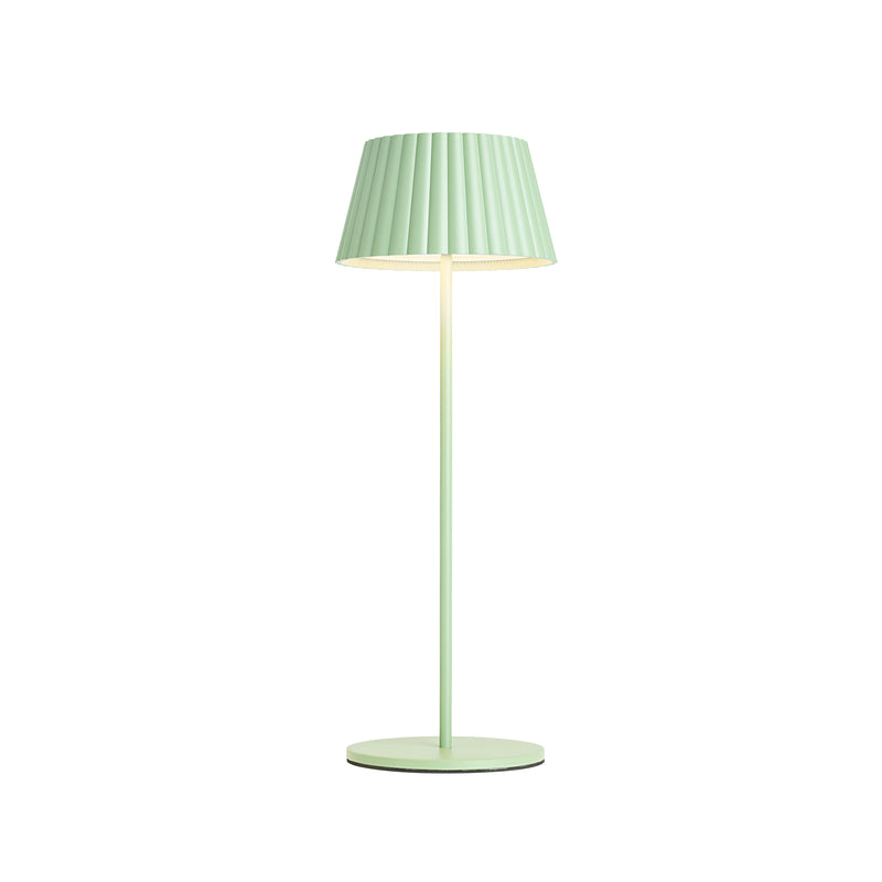 Dario 5-in Sage Green LED Table Lamp Rechargeable, Portable, Cordless