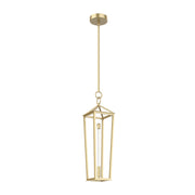 Delphine 20-in Natural Brass LED Pendant
