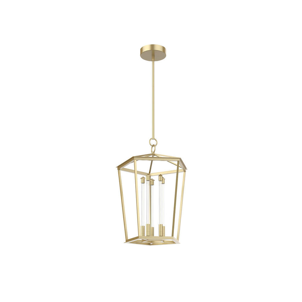 Alora Lighting DELPHINE PD317122NB Foyer Traditional - Natural Brass