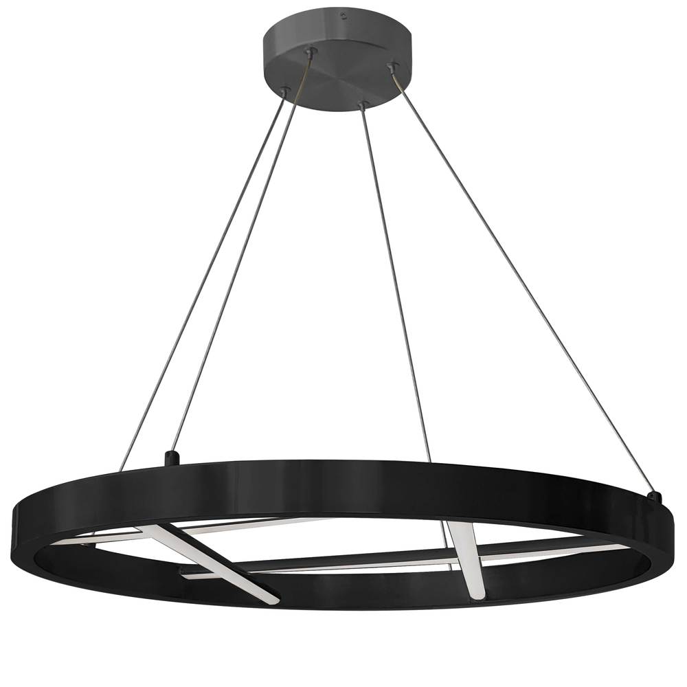 Dainolite DNT-2440LEDC-MB Chandelier Modern - Matte Black