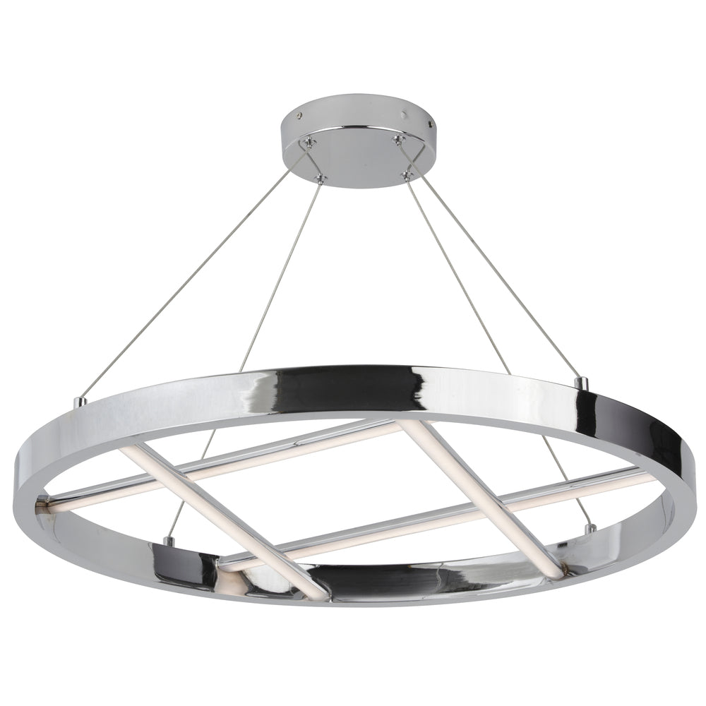 Dainolite DNT-2440LEDC-PC Chandelier Modern - Polished Chrome