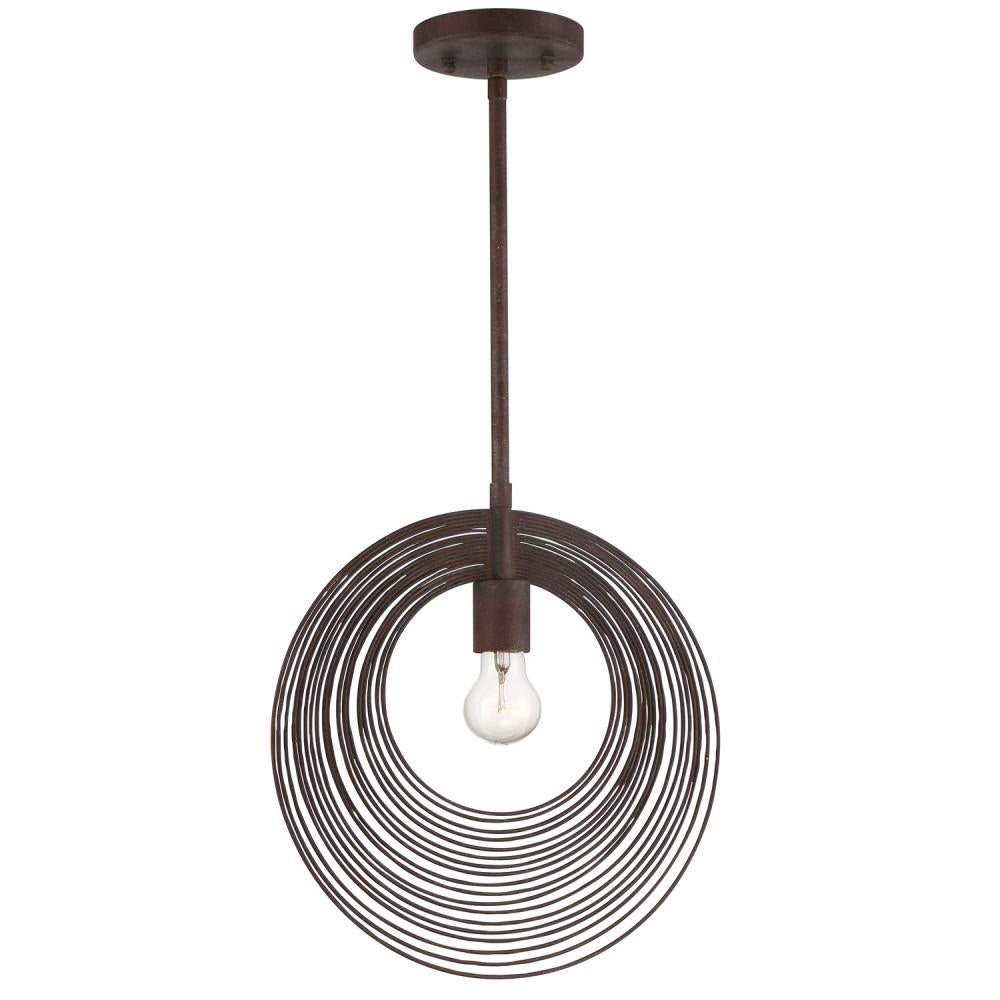 Crystorama DORAL DOR-B7701-FB Pendant Modern - Forged Bronze