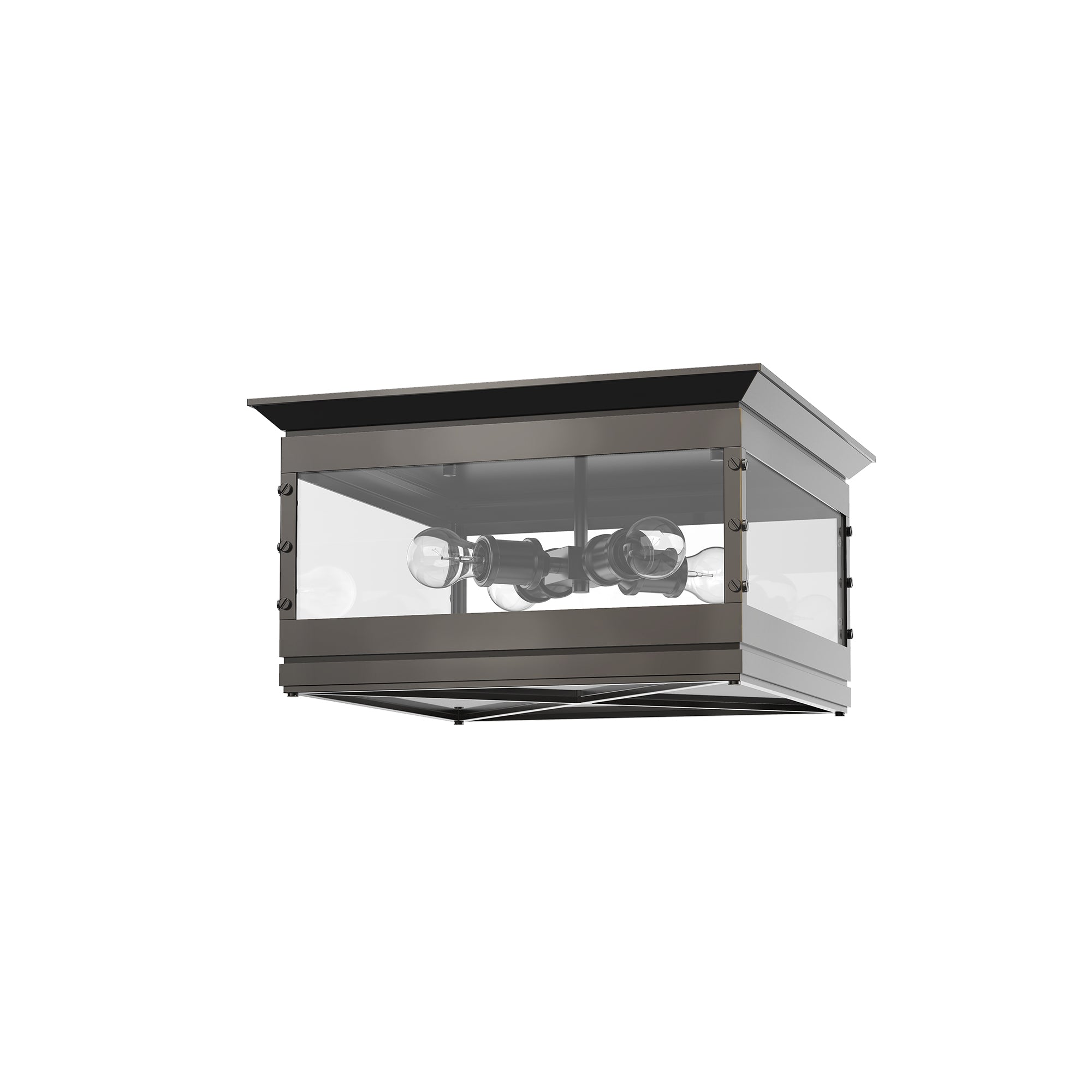 Douglas Urban Bronze 4 Lights Flush Mount