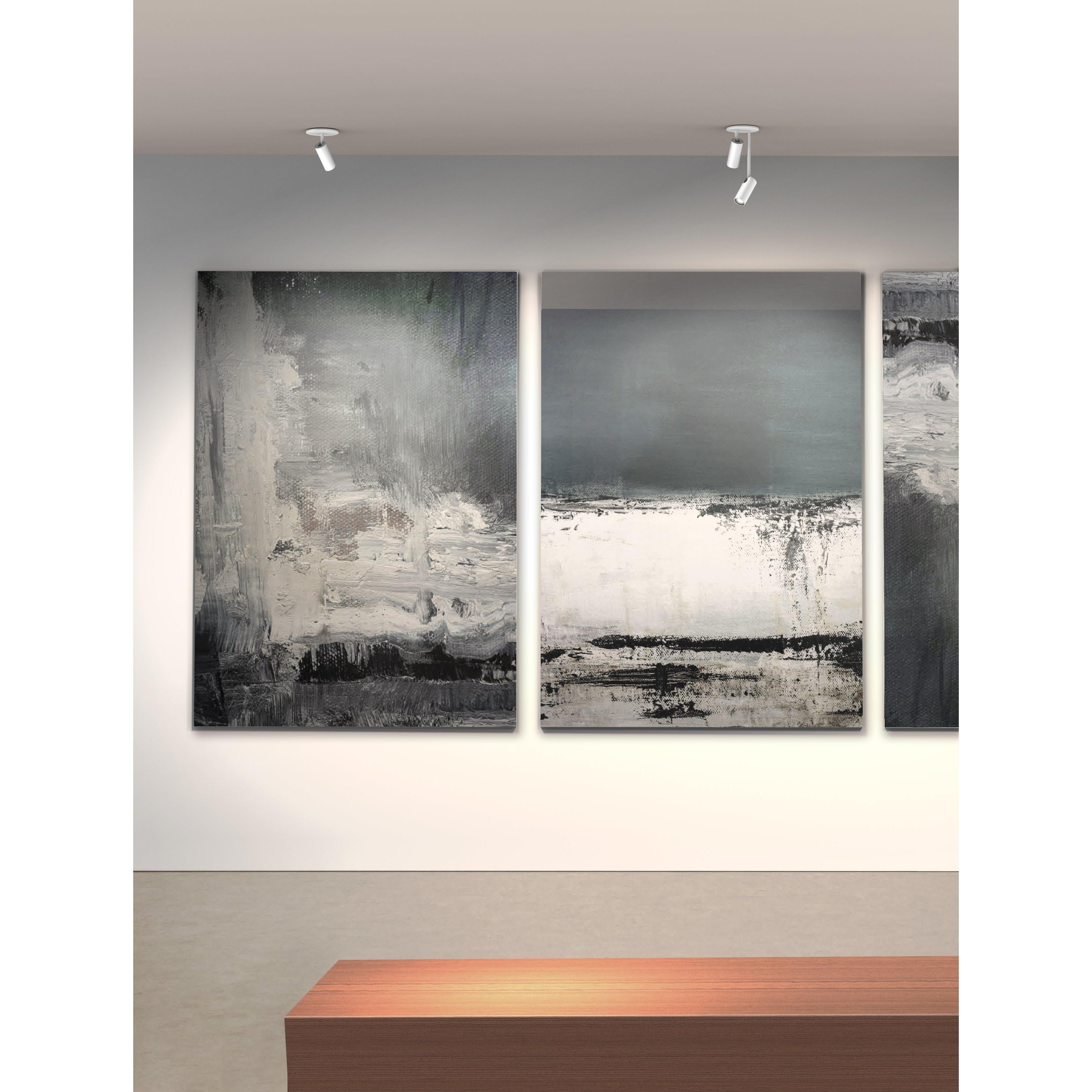 Downey 2-in White LED Semi Flush Mount