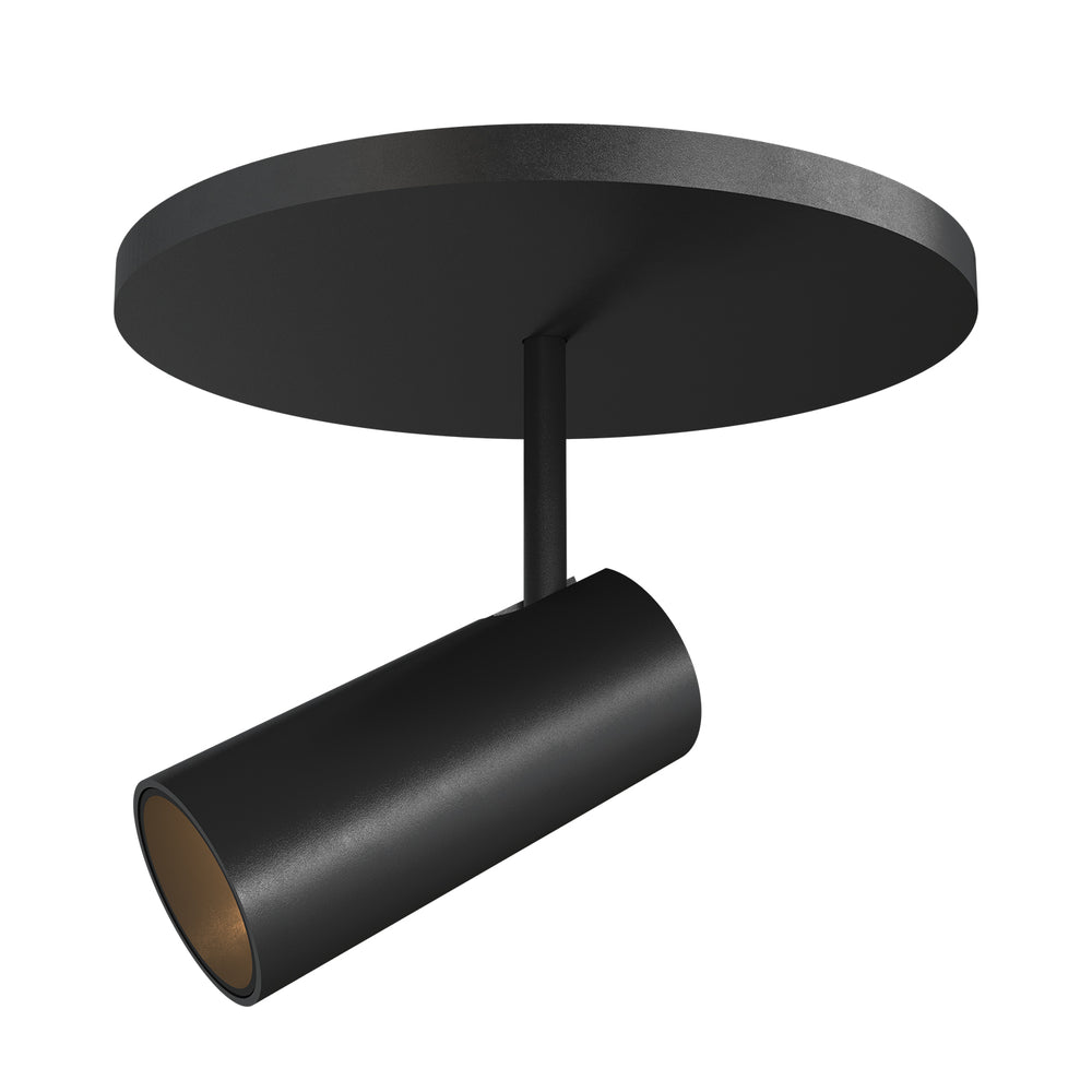 Kuzco Downey SF15101-BK Semi Flush Mount, LED, Black