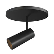 Kuzco Downey SF15101-BK Semi Flush Mount, LED, Black