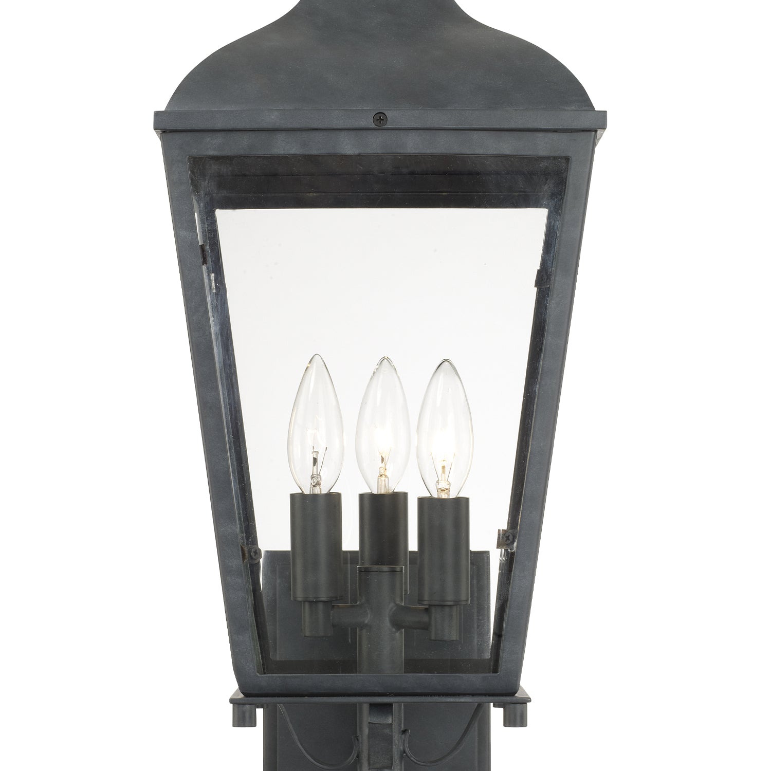 Crystorama Dumont DUM-9802-GE – 9.25 Inch – 3 Light – Outdoor – Graphite – Wet Rated