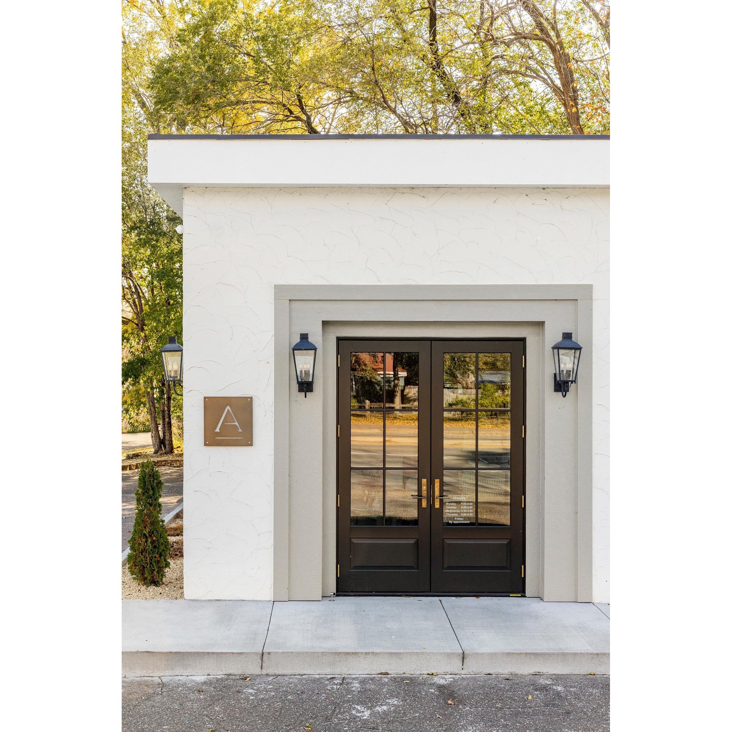 Crystorama Dumont DUM-9802-GE – 9.25 Inch – 3 Light – Outdoor – Graphite – Wet Rated