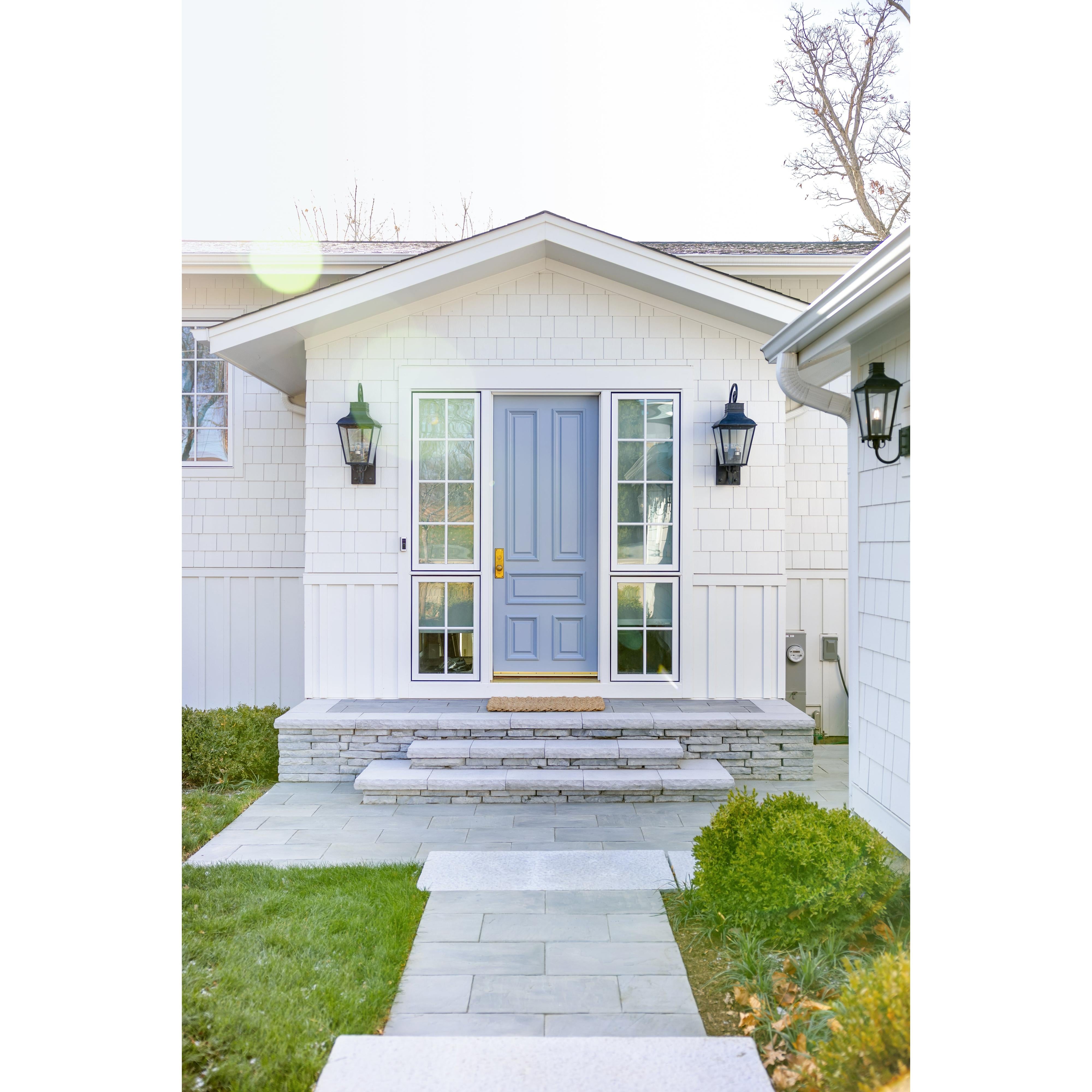 Crystorama Dumont DUM-9803-GE – 12 Inch – 3 Light – Outdoor – Graphite – Wet Rated