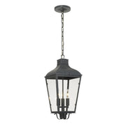 Crystorama Dumont DUM-9805-GE – 9.25 Inch – 3 Light – Outdoor – Graphite – Wet Rated