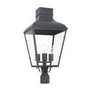 Crystorama Dumont DUM-9808-GE – 12 Inch – 3 Light – Outdoor – Graphite – Wet Rated