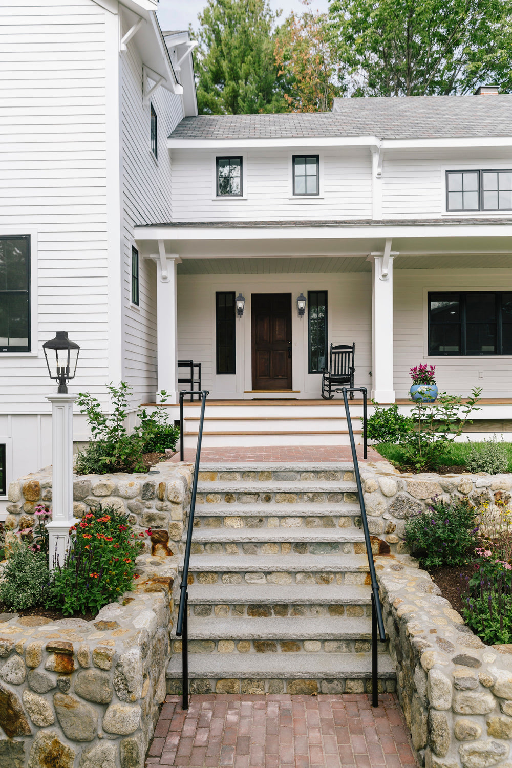 Crystorama Dumont DUM-9808-GE 3 Light Outdoor Post, Graphite