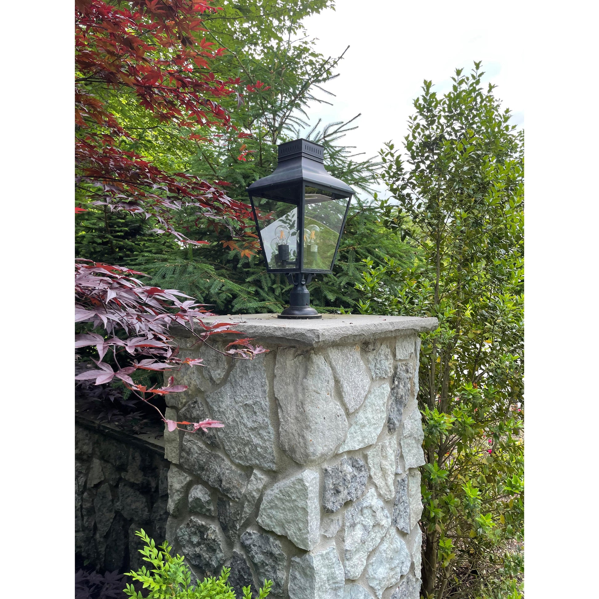 Crystorama Dumont DUM-9808-GE – 12 Inch – 3 Light – Outdoor – Graphite – Wet Rated