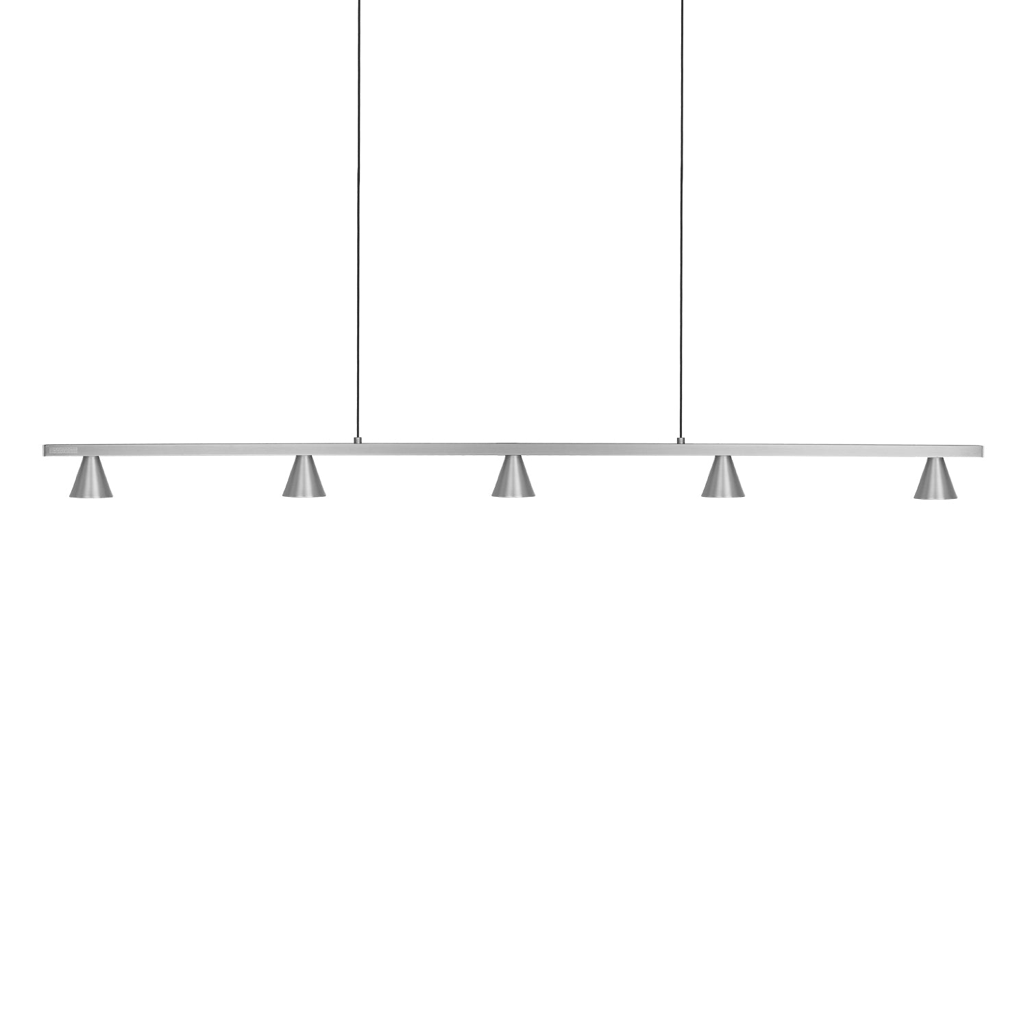 Kuzco Dune LP19947-BN-UNV Linear Pendant, UL Damp Rated, Brushed Nickel