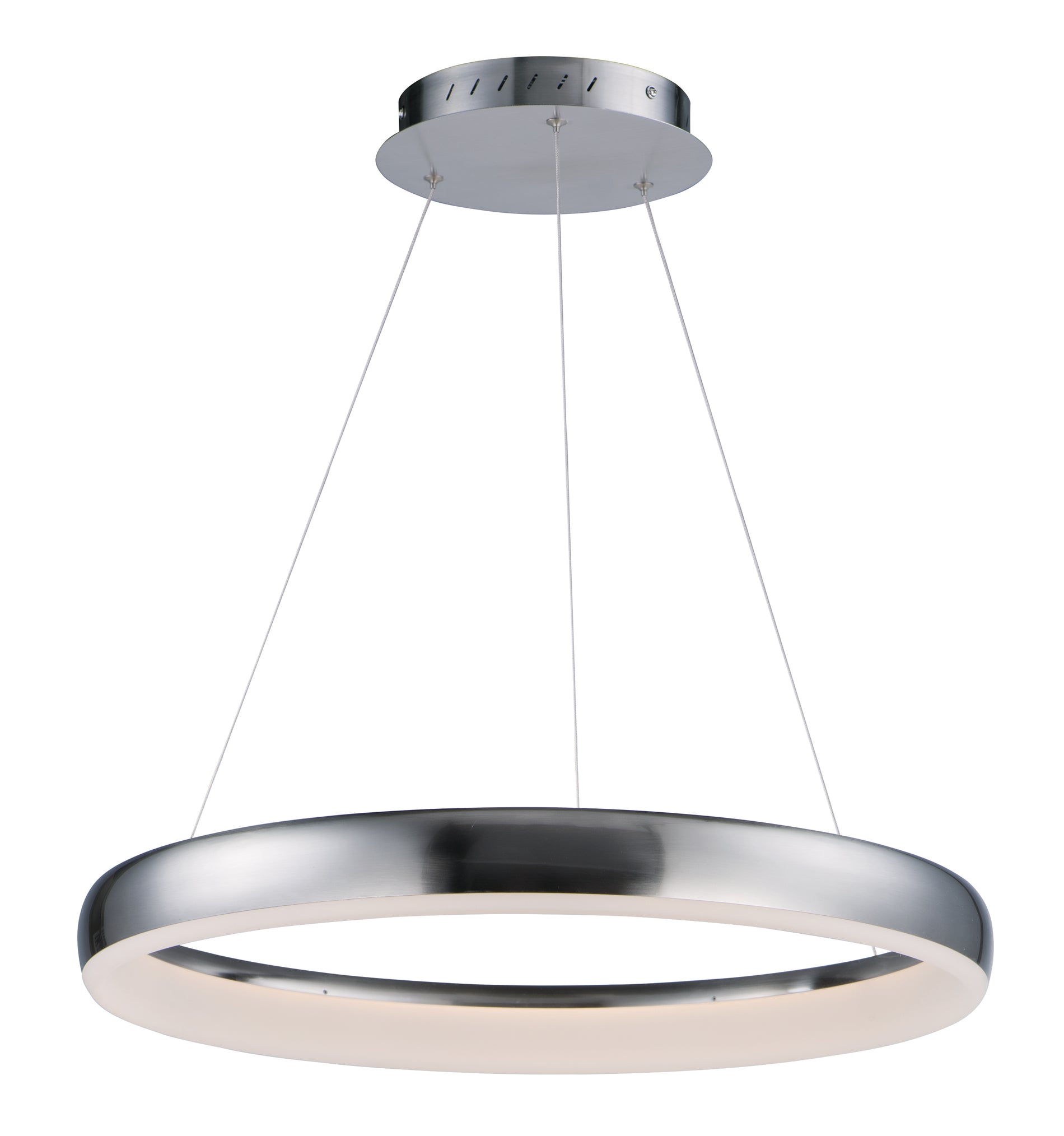 ET2 Lighting E10030-SN Single Pendant - Satin Nickel
