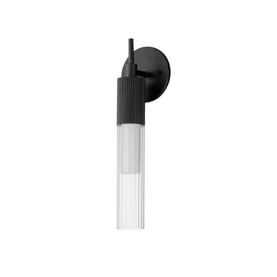 Reeds 5 Inch Wall Sconce – Black – E11010-144BK