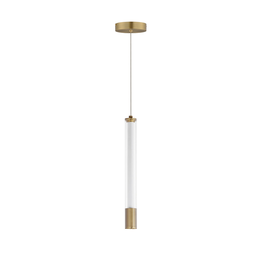 1.5 Inch Pendant – Natural Aged Brass