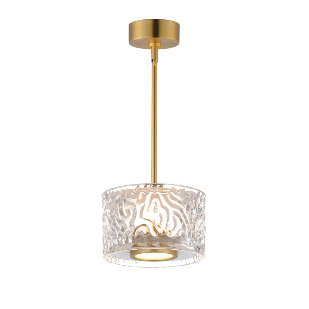 Elysian 5.5 Inch Single Pendant – Natural Aged Brass – E11081-124NAB
