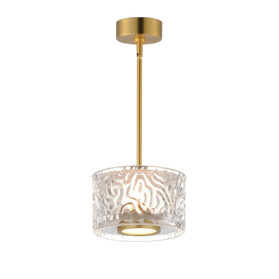 Elysian 5.5 Inch Single Pendant – Natural Aged Brass – E11081-124NAB