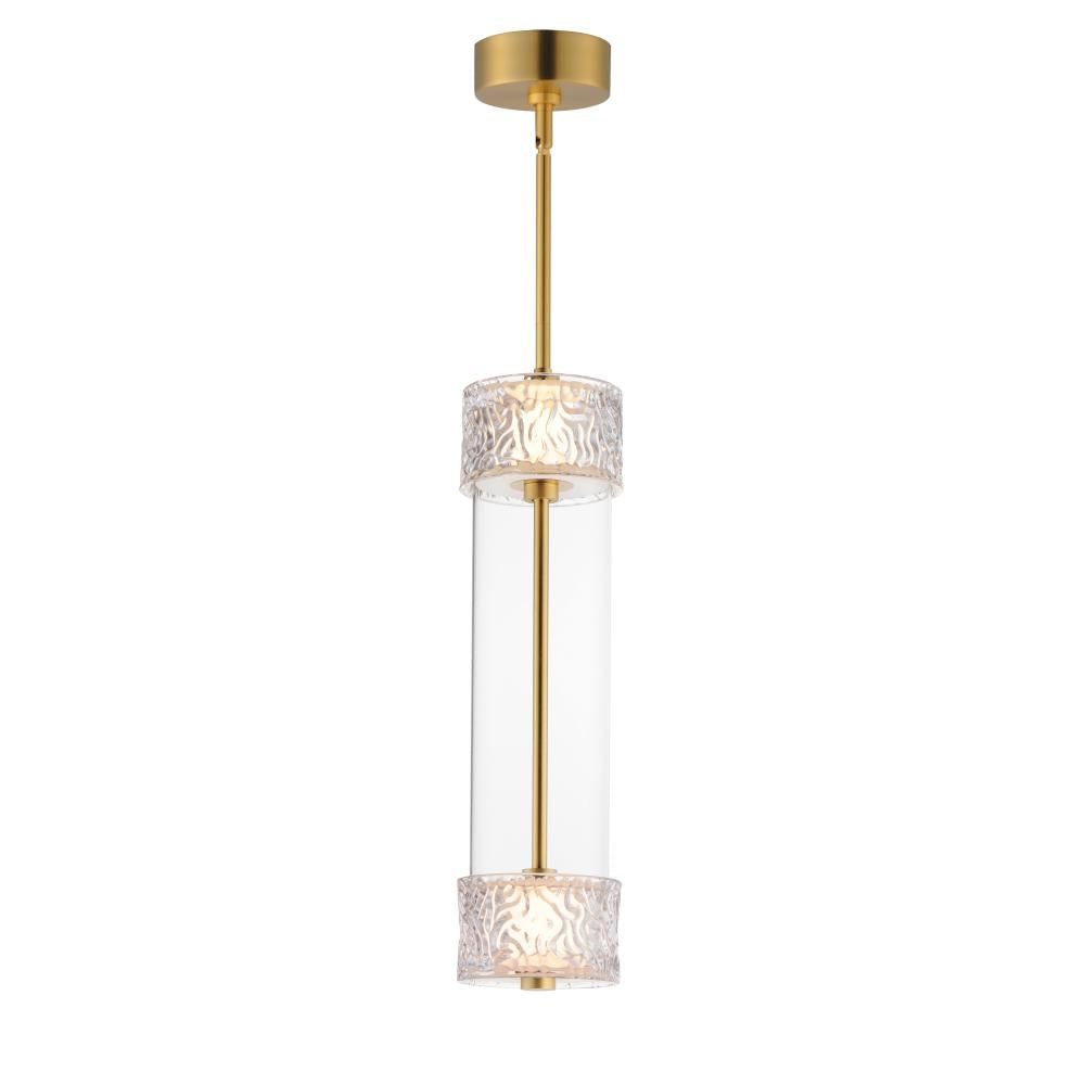 Elysian 5.5 Inch Single Pendant – Natural Aged Brass – E11082-124NAB