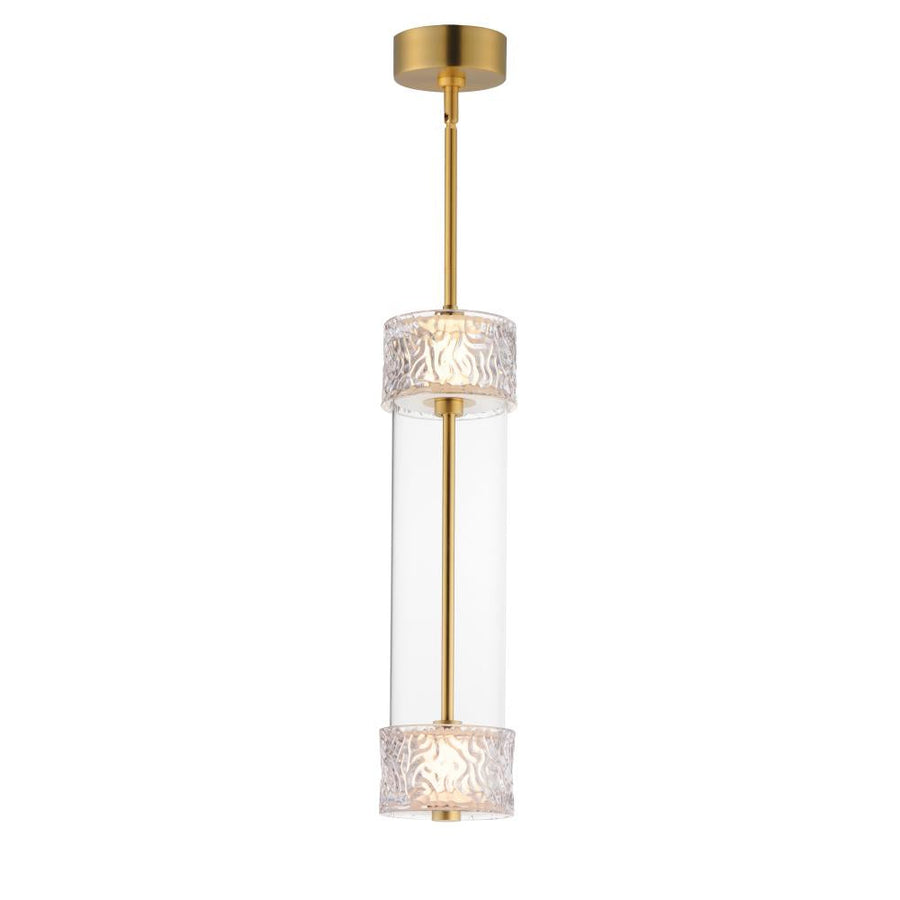 Elysian 5.5 Inch Single Pendant – Natural Aged Brass – E11082-124NAB