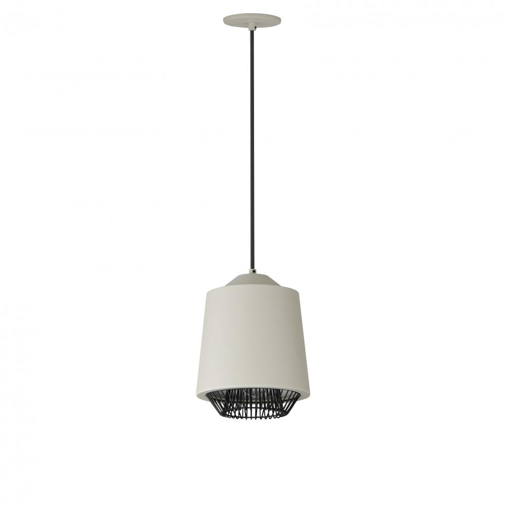 Phoenix 9 Inch Single Pendant – Gray / Black – E11390-GYBK
