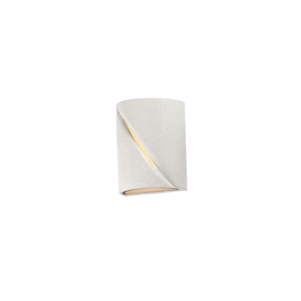Puff 6 Inch Outdoor Wall Sconce – Chaulk White – E14390-CHK
