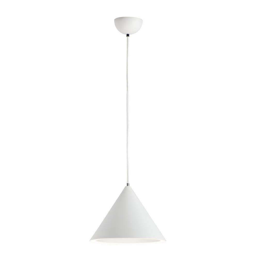 12.5 Inch Pendant – Matte White