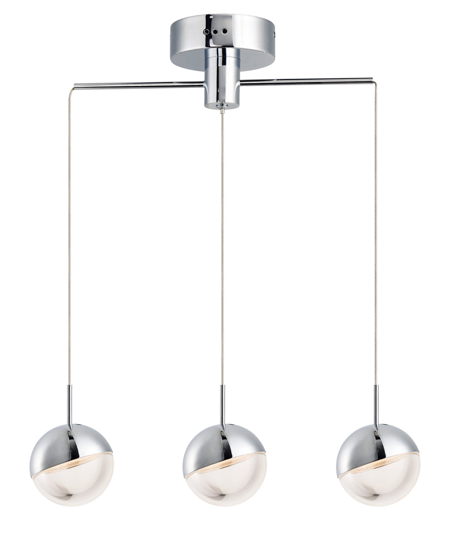 ET2 Lighting E20323-83PC Multi-Light Pendant - Polished Chrome