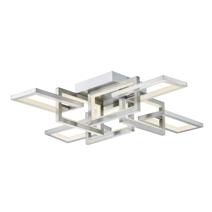 29.25 Inch Chandelier – Satin Nickel
