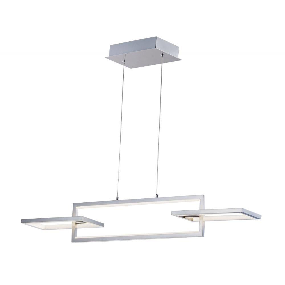 42 Inch Pendant – Satin Nickel