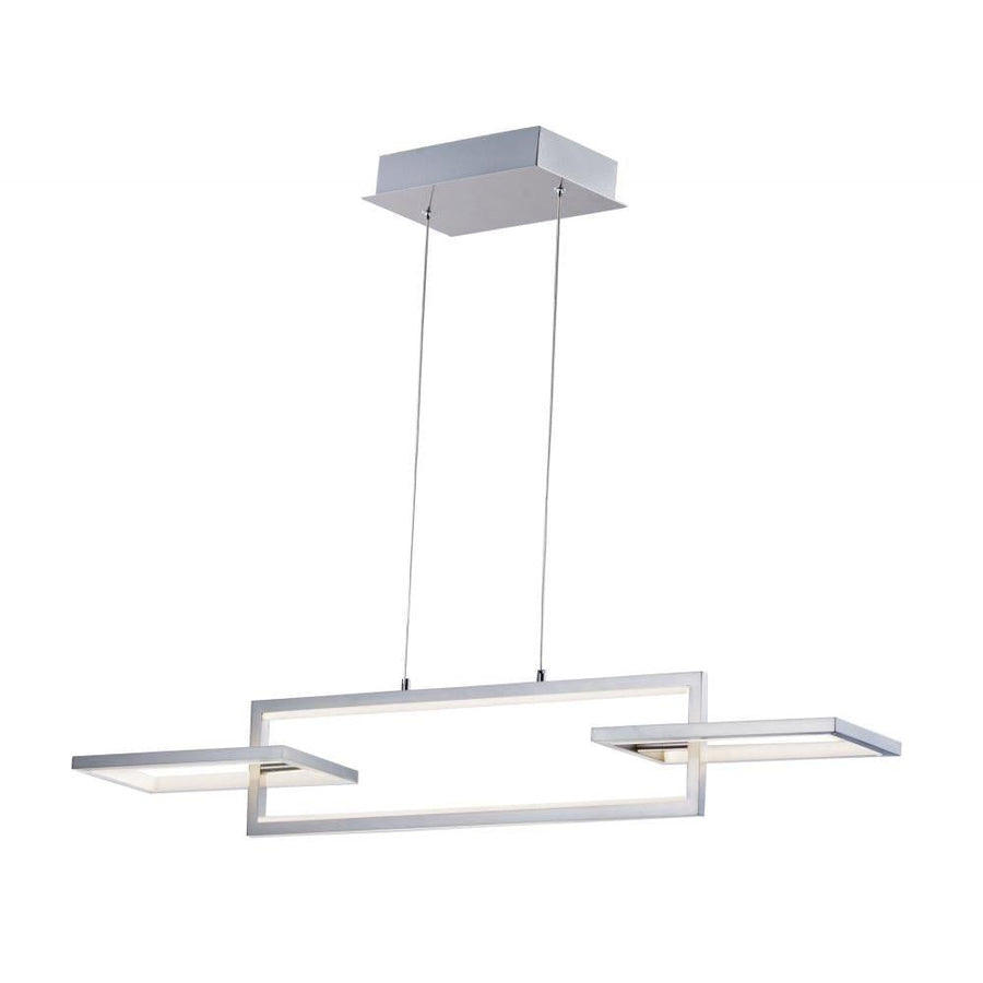 42 Inch Pendant – Satin Nickel