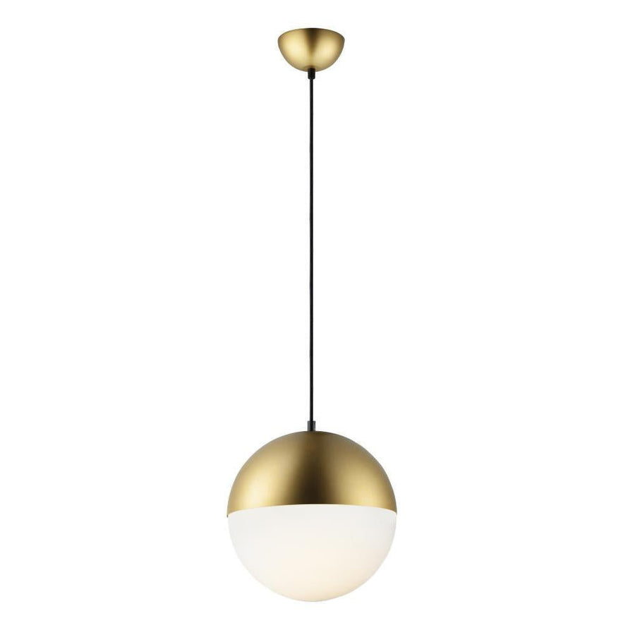 11.75 Inch Pendant – Metallic Gold