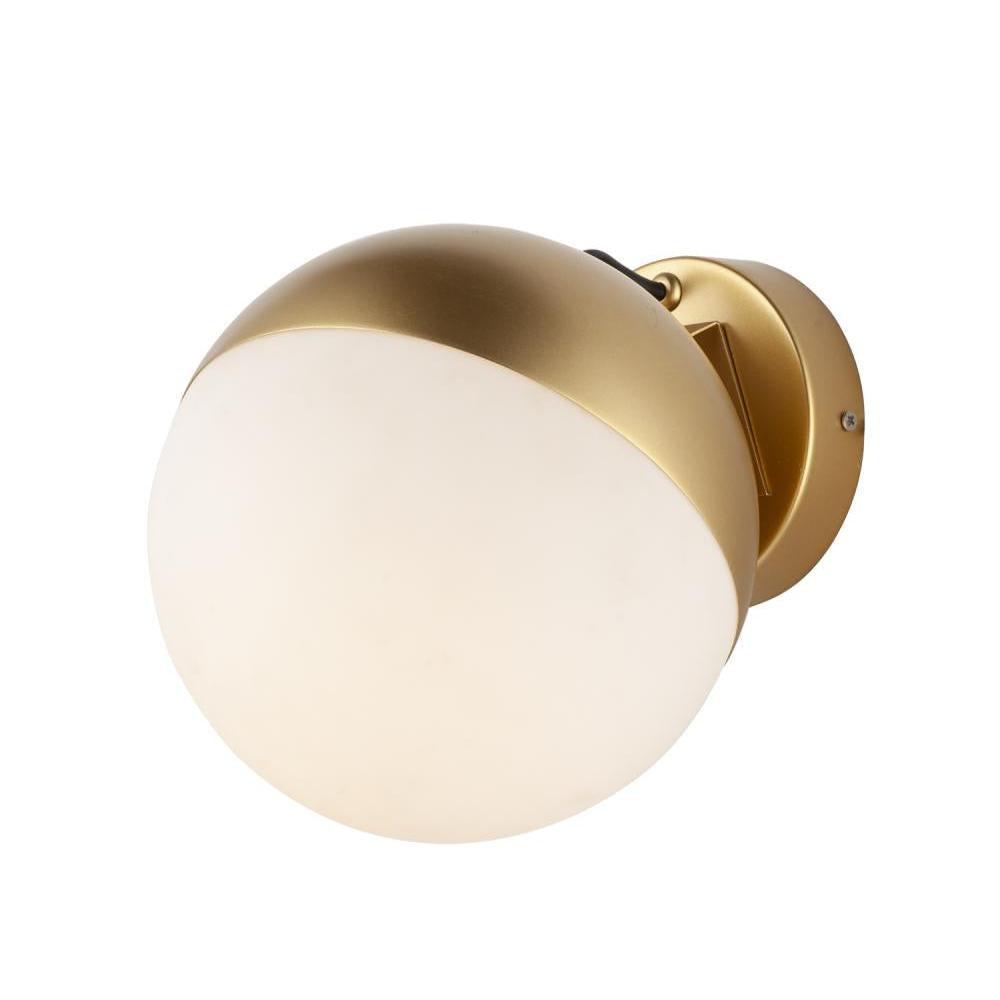 7.75 Inch Wall Sconce – Metallic Gold