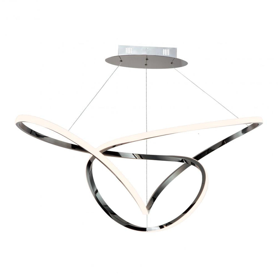 24.5 Inch Pendant – Black Chrome