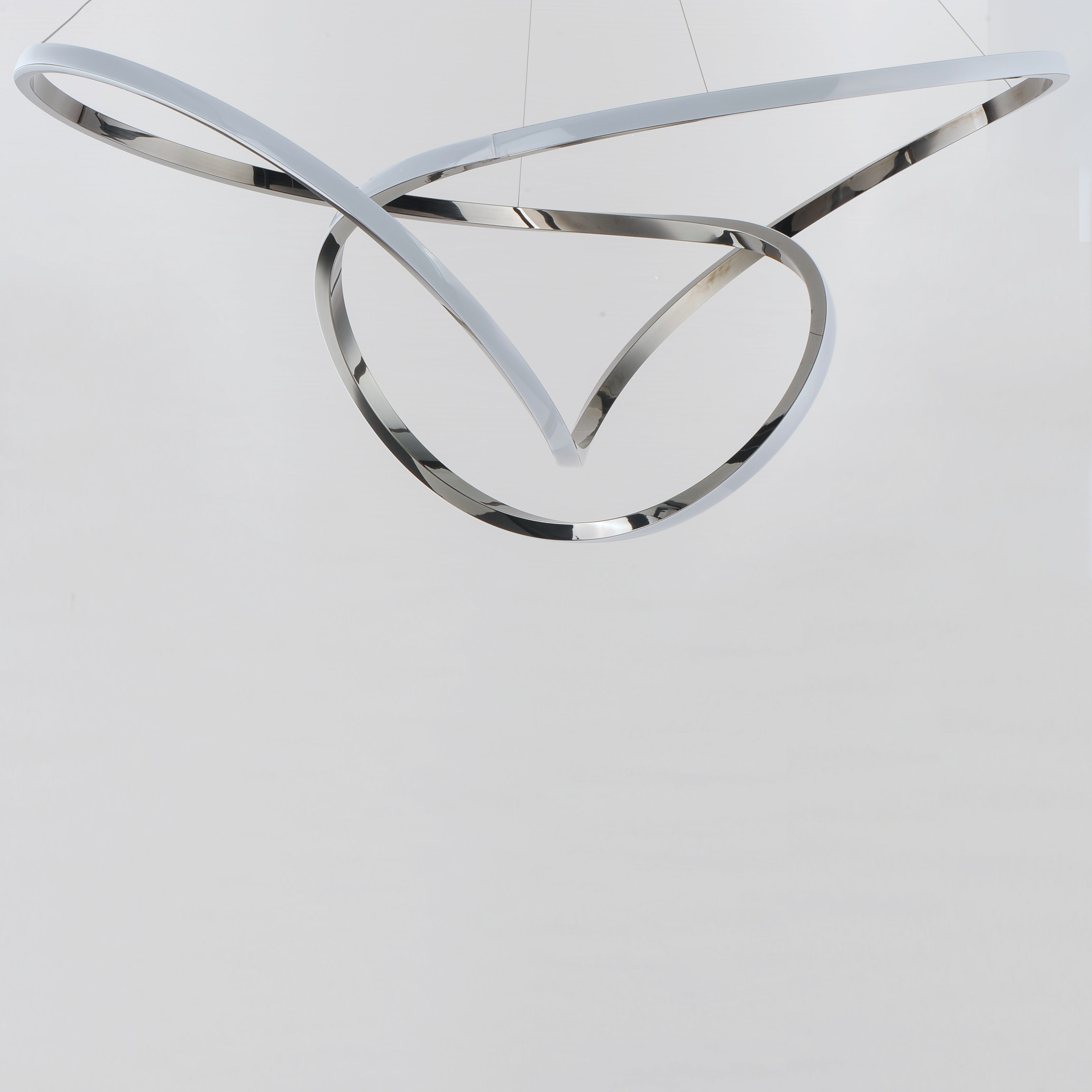 24.5 Inch Pendant – Black Chrome