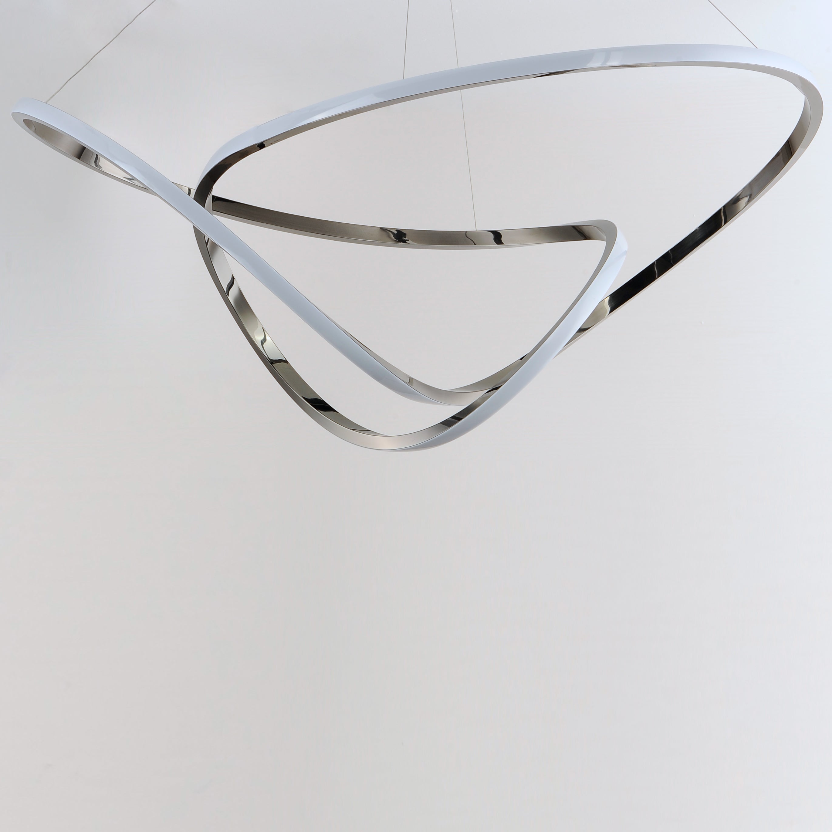 24.5 Inch Pendant – Black Chrome