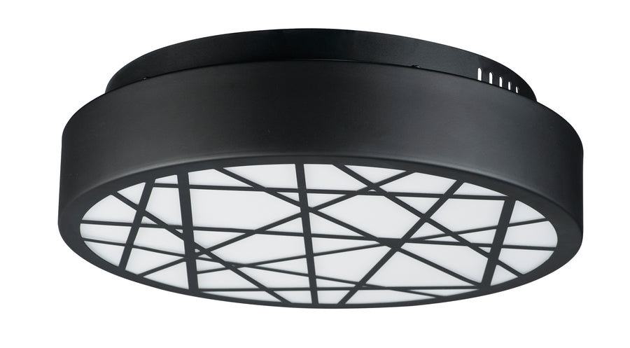 ET2 Lighting E20642-61BK Flush Mount - Black