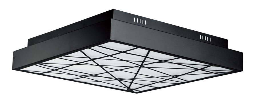 ET2 Lighting E20646-61BK Flush Mount - Black