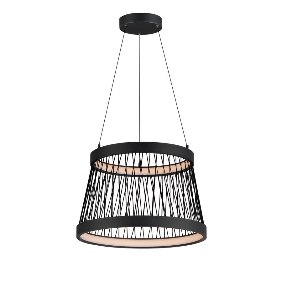 Loom 18.75 Inch Single Pendant – Black – E20982-BK