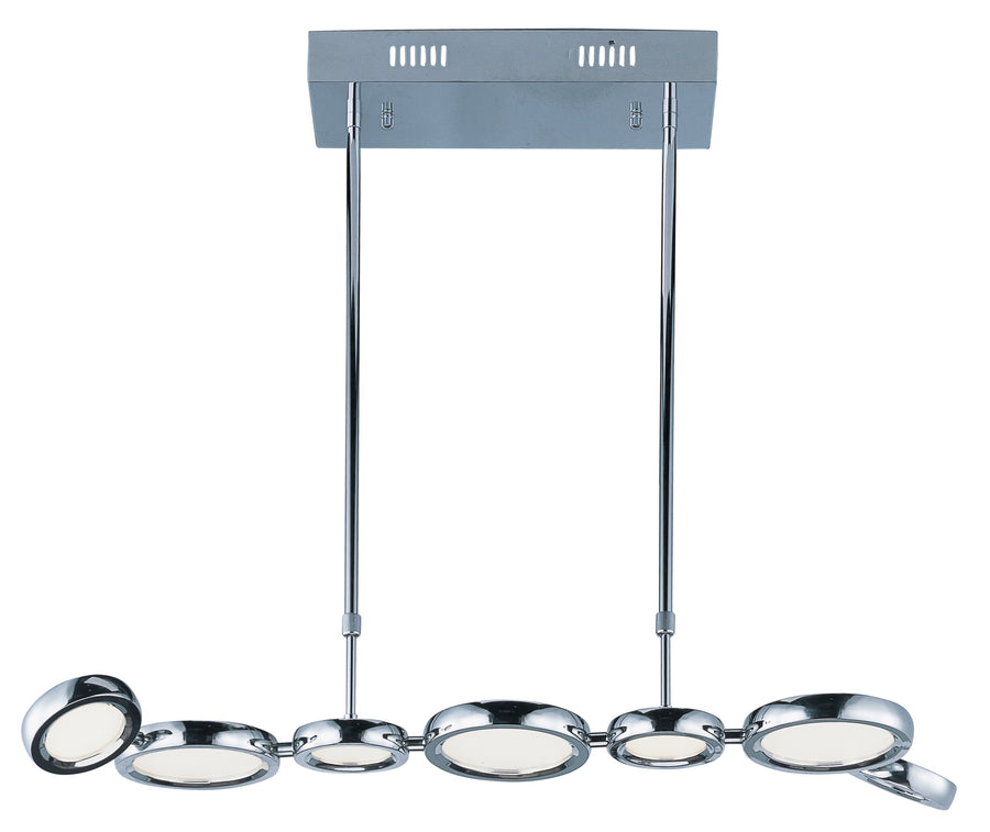 ET2 Lighting E21144-01PC Multi-Light Pendant - Polished Chrome