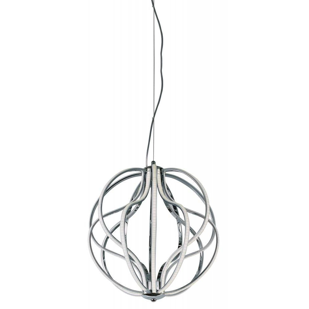 17 Inch Pendant – Polished Chrome