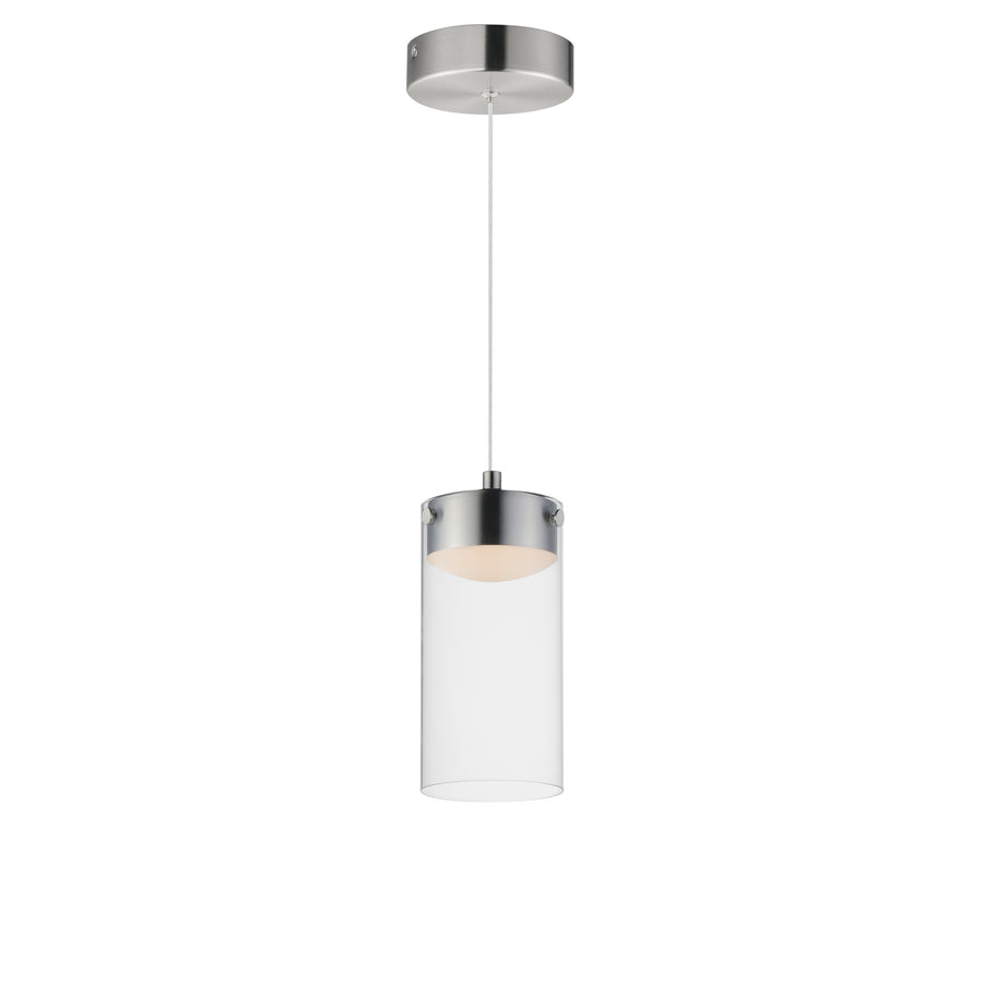 ET2 Lighting E21181-18SN Mini Pendant - Satin Nickel