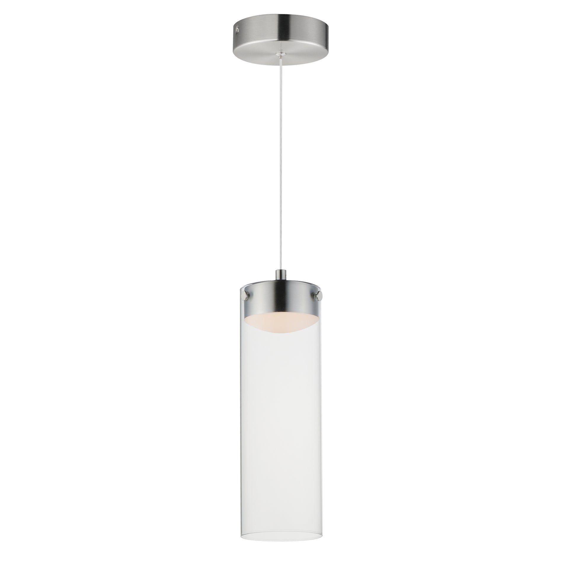 ET2 Lighting E21184-18SN Multi-Light Pendant - Satin Nickel
