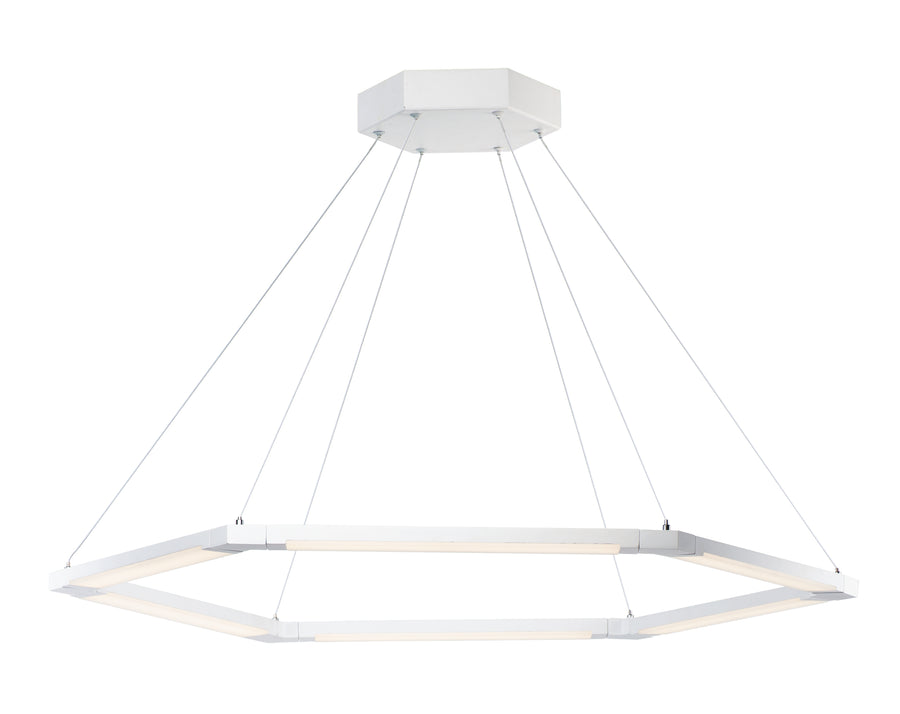 ET2 Lighting E21235-MW Single Pendant - Matte White
