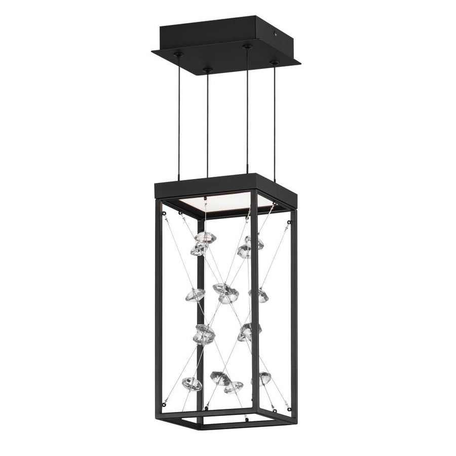 Entanglement 6 Inch Single Pendant – Black – E21251-20BK