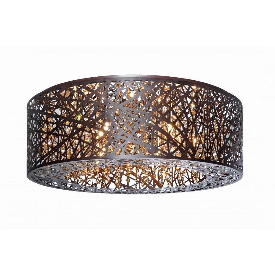 23.5 Inch Flush Mount – Bronze